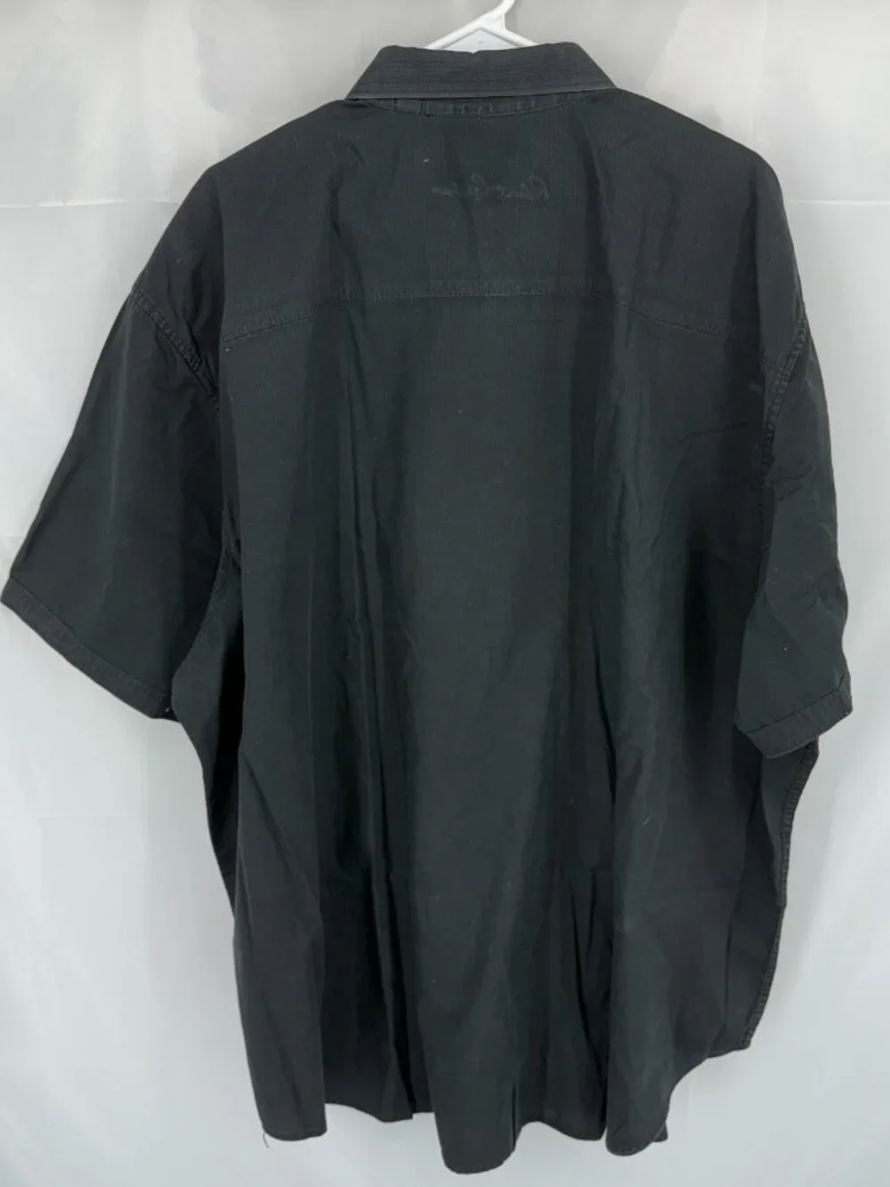 Robert Graham Men Big 3XL Button Down Shirt Short Sleeve Black Printed Everyday - Picture 2 of 7